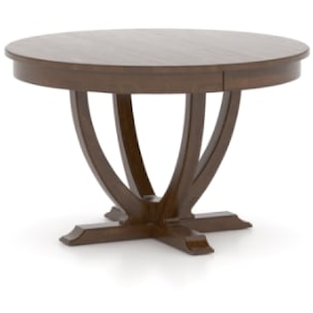 Round Wood Table