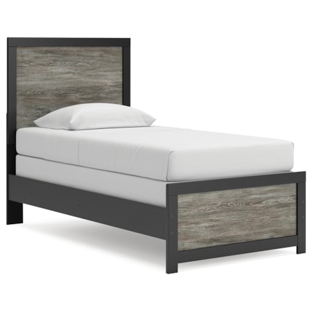 Twin Panel Bed