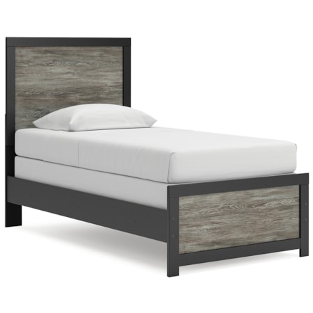 Twin Panel Bed