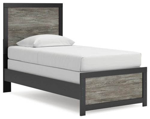 Twin Panel Bed