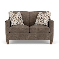 Contemporary Loveseat with Welt Cording