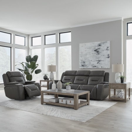 Power Sofa and Recliner Set
