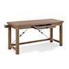 Modus International Autumn Writing Desk in Flint Oak