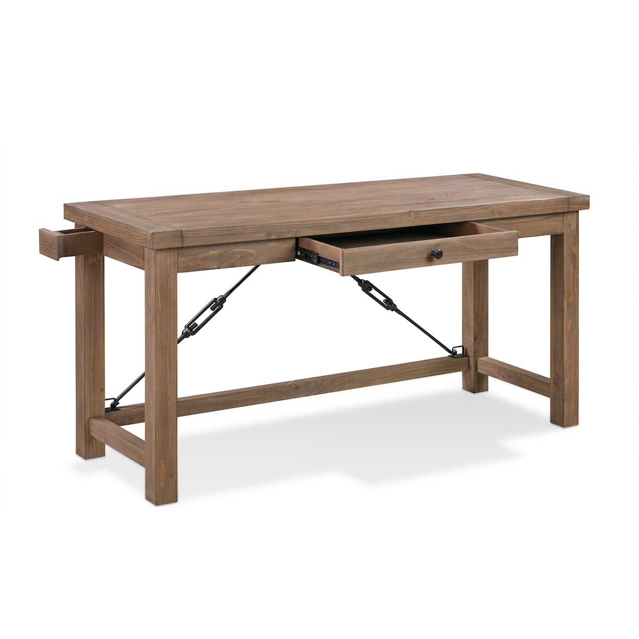 Modus International Autumn Writing Desk in Flint Oak