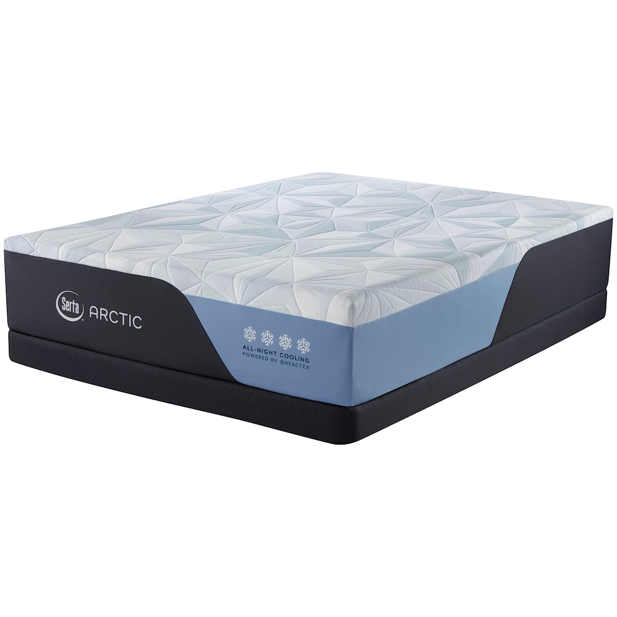 Serta Arctic Premier Foam Queen 14.5" Premier Firm Foam Mattress Set