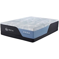 Queen 14.5" Arctic Premier Firm Foam Mattress and 5" Low Profile