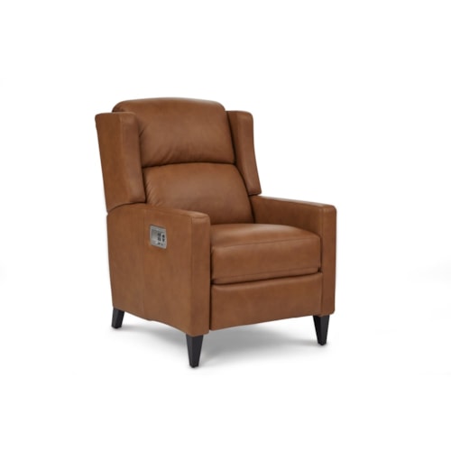 Transitional Power High Leg Recliner