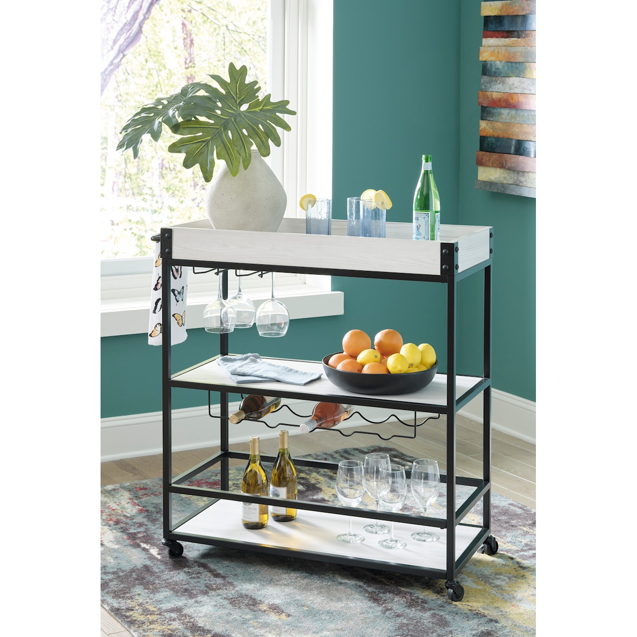 Signature Design by Ashley Furniture Bayflynn Bar Cart