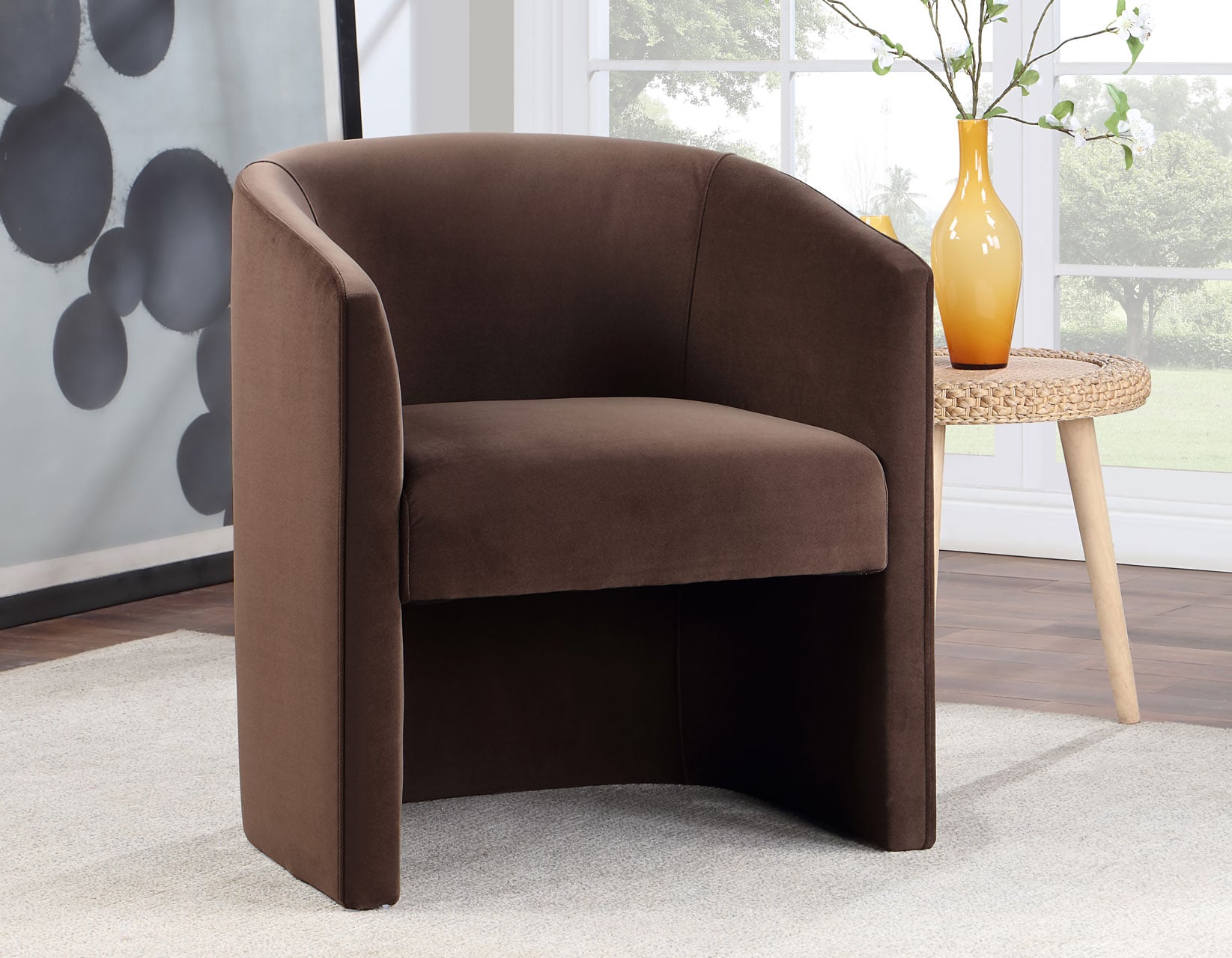 Steve Silver Iris Upholstered Dining Accent Chair
