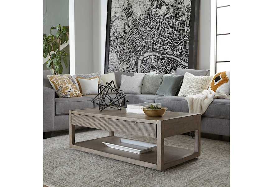 Bartlett Field Coffee Table  by Liberty Furniture at Westrich Furniture & Appliances