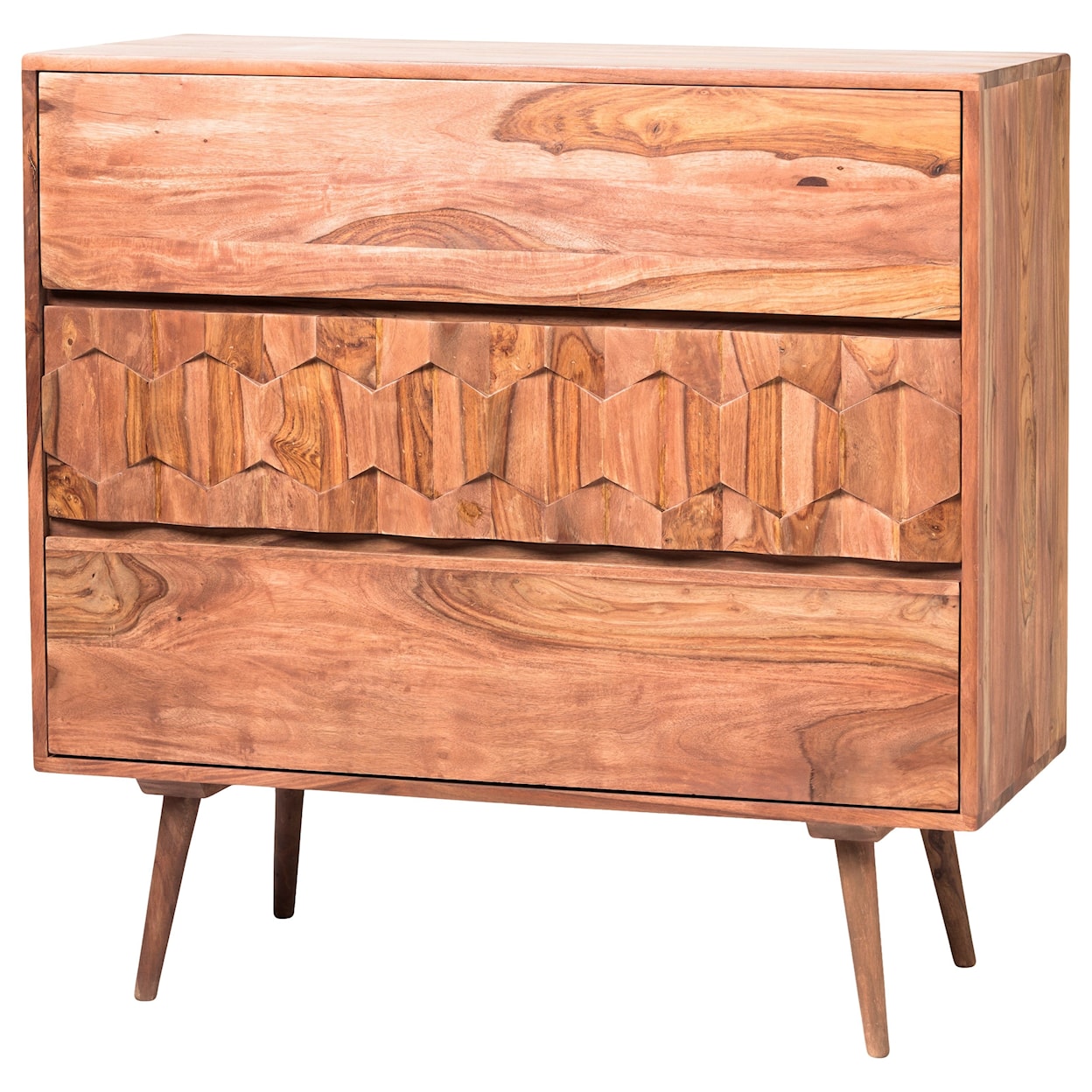 Moe's Home Collection O2 Three-Drawer Bedroom Chest
