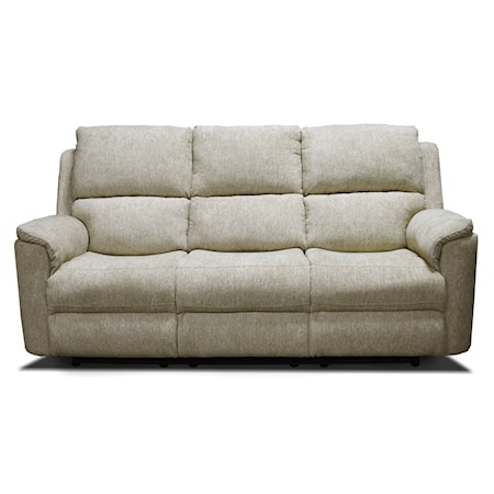 Upholstered Double Reclining Sofa