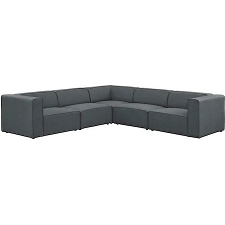 5 Piece Sectional Sofa Set