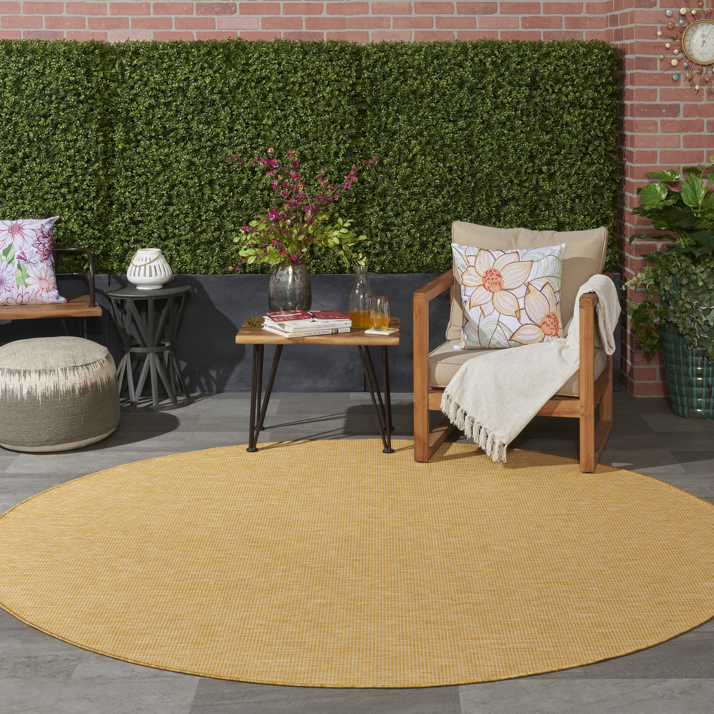 Nourison Positano 8' Round  Rug