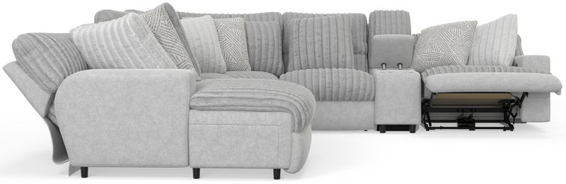 Catnapper Abraxas 6-Piece Power Reclining Sectional Sofa