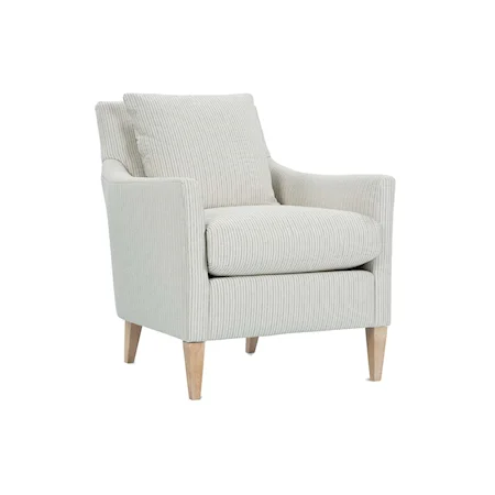 Transitional Accent Chair with Cloud Cushion