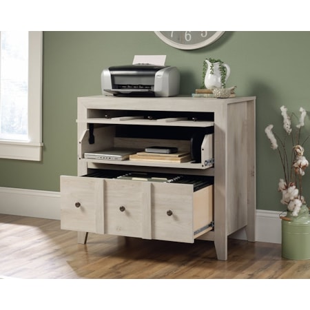 Dakota Pass Console with File Drawer