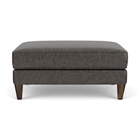 Transitional Cocktail Ottoman