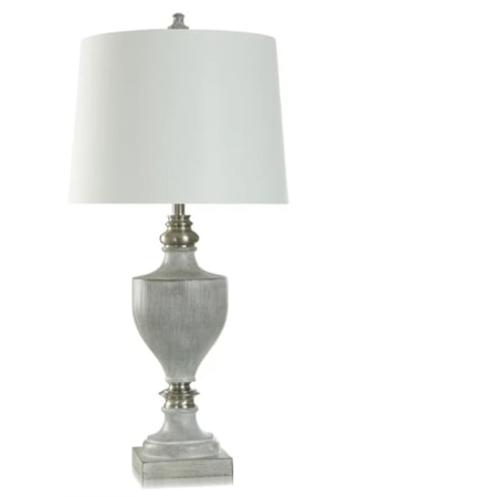 Grey Table Lamp