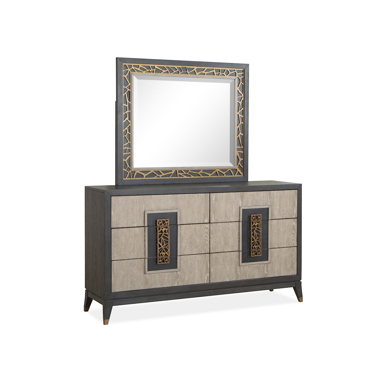 Magnussen Home Ryker Bedroom Landscape Mirror