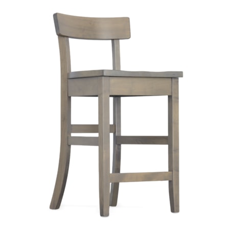 Aiden Back Rest Stool