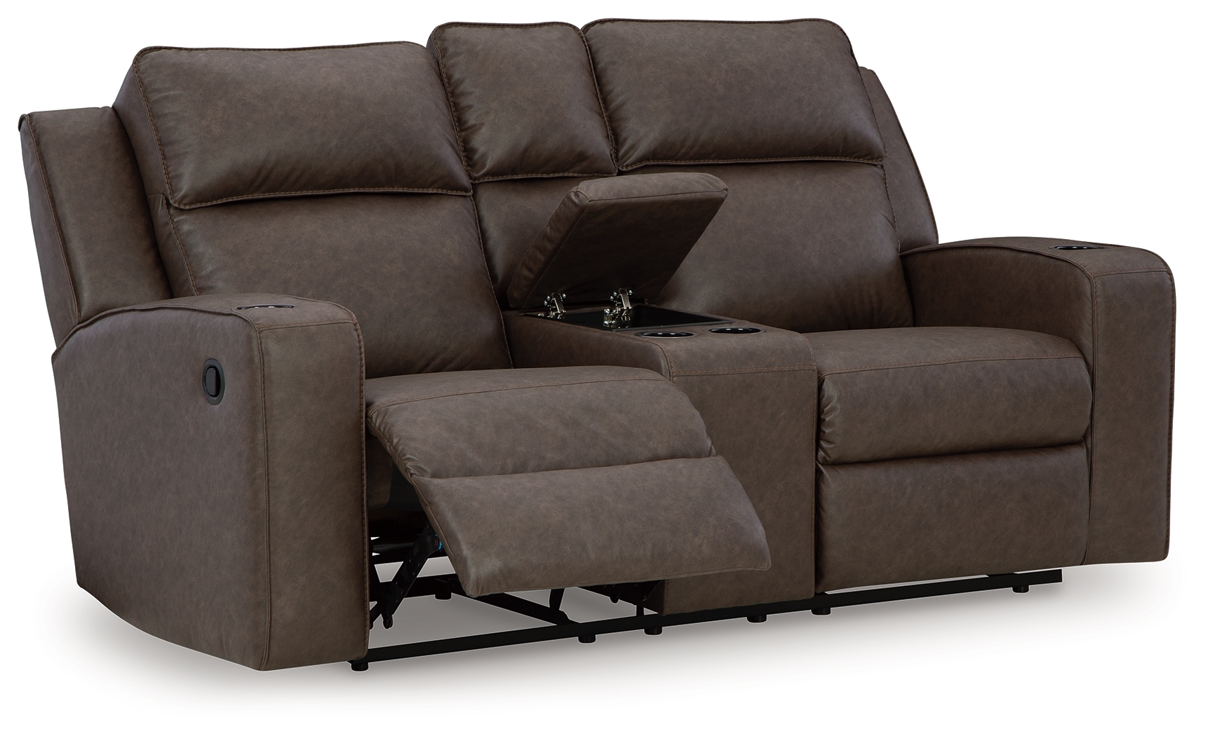 Reclining Loveseat With Console
