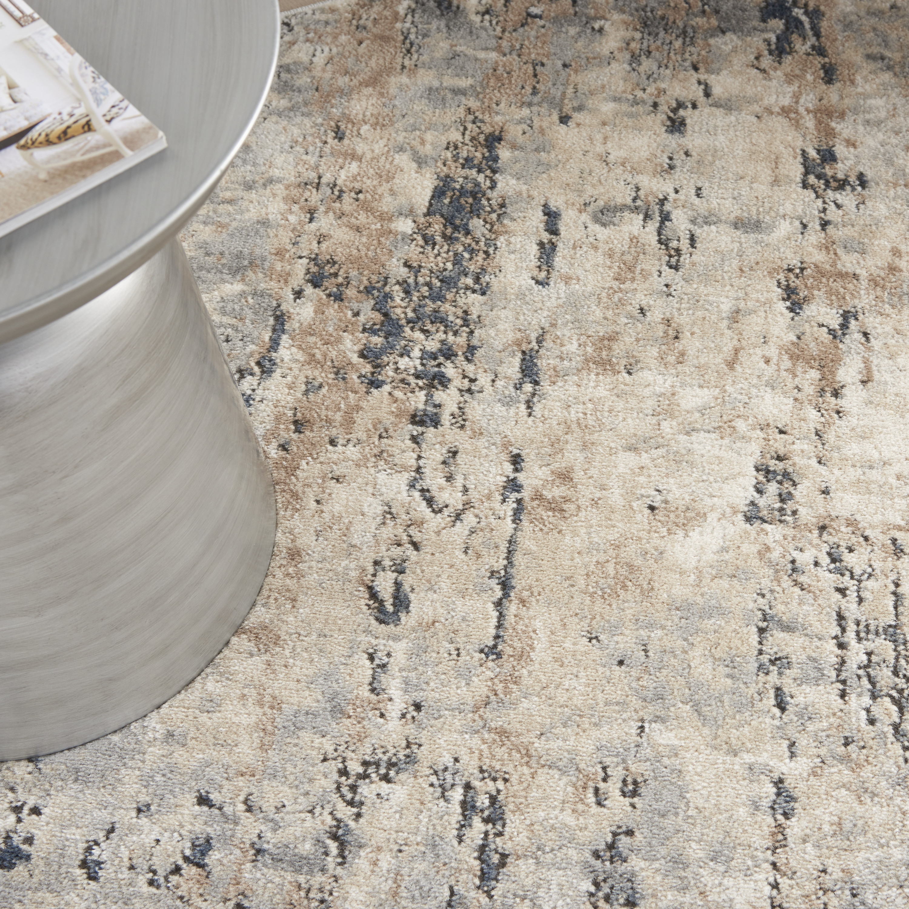 Nourison Quarry 4' Round  Rug