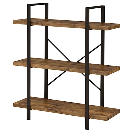 Cole 40-inch 3-shelf Bookshelf and