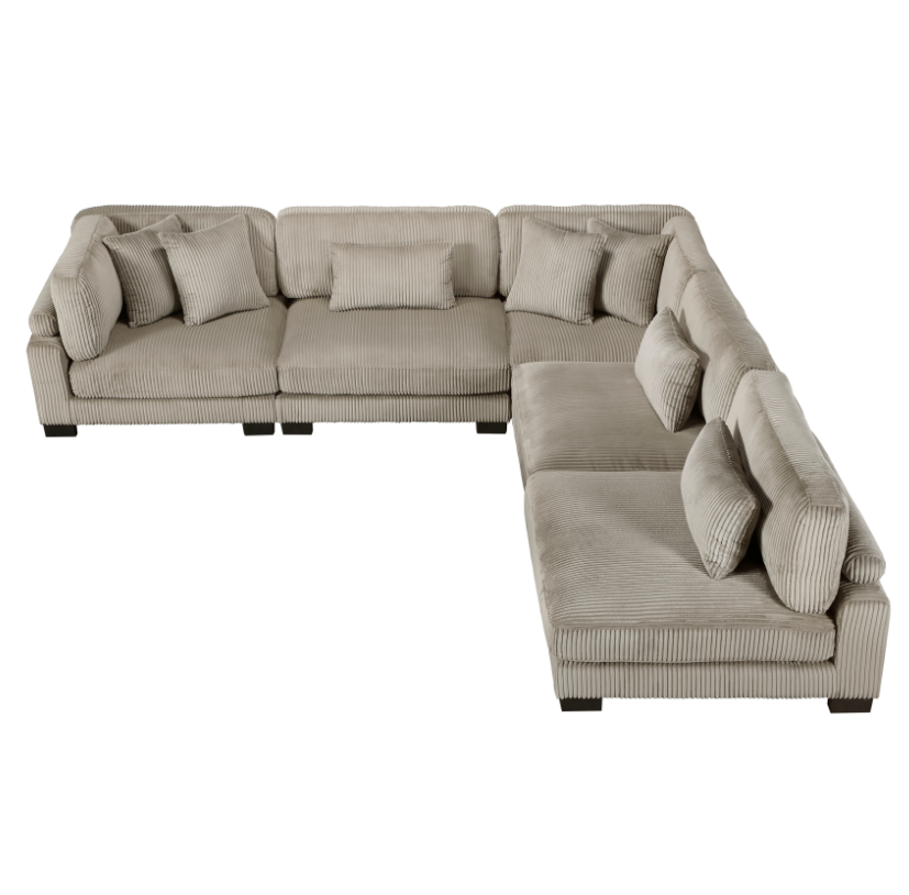 Homelegance Traverse 5-Piece Sectional Sofa