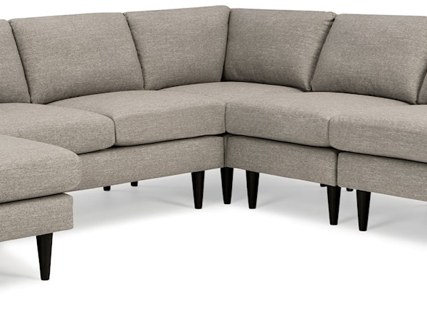 6-Seat Sectional Sofa w/ LAF Chaise