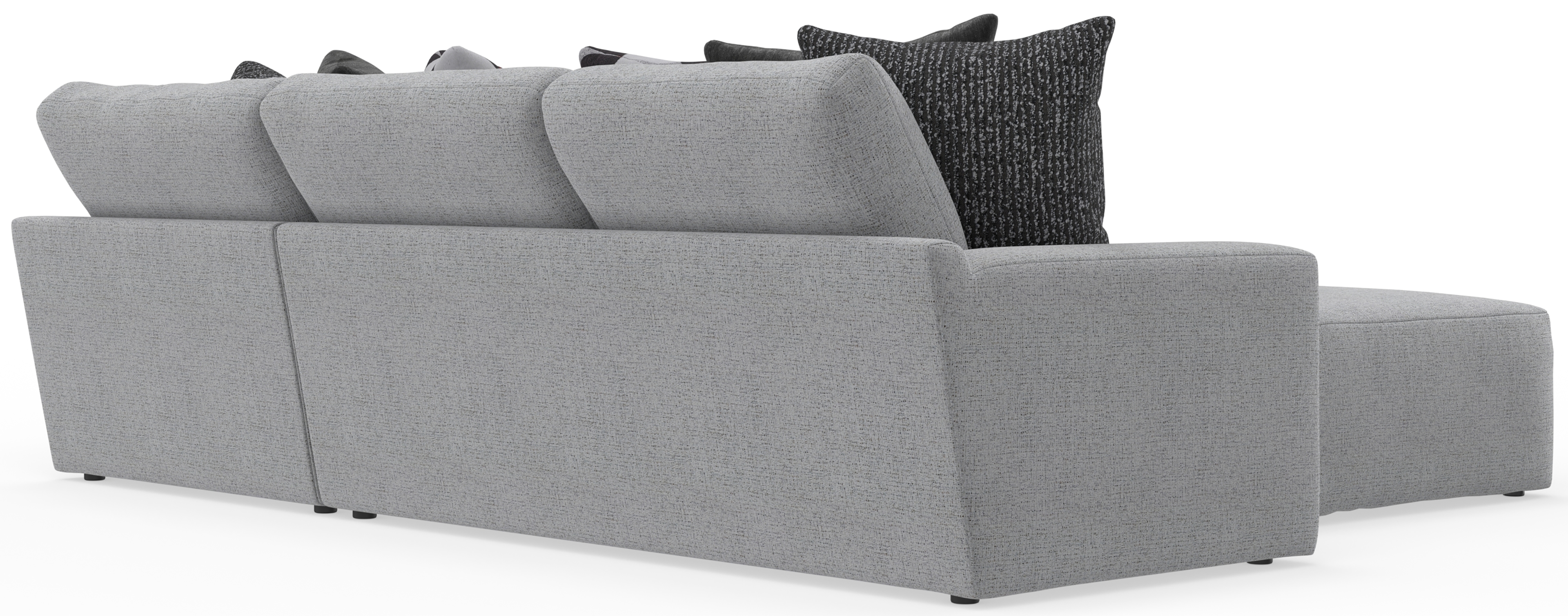Jackson Furniture Arlo 3-Piece Sectional Sofa with Cocktail Ottoman