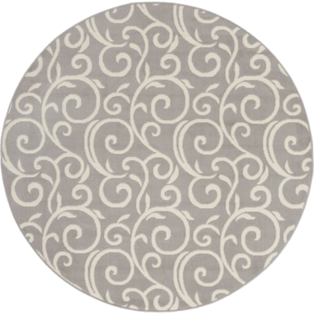 5'3" Round  Rug