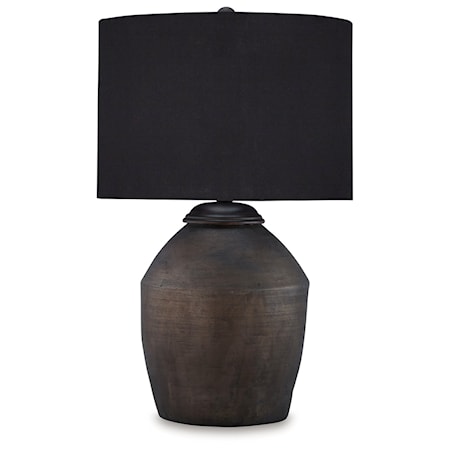 Terracotta Table Lamp