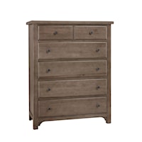 Traditional Farmhouse 5-Drawer Chest