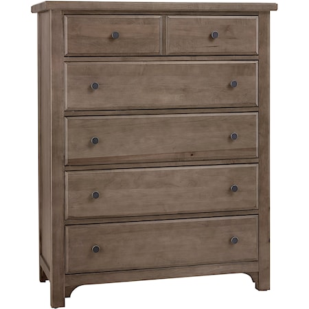 Traditional Farmhouse 5-Drawer Chest