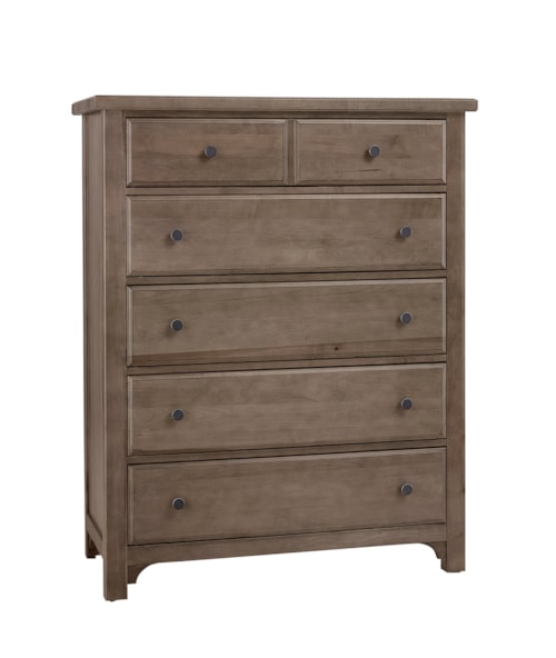 Farmhouse 5-Drawer Chest with French Dovetail Construction