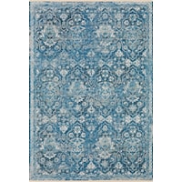 18" x 18" Corner Sample Navy Square Rug