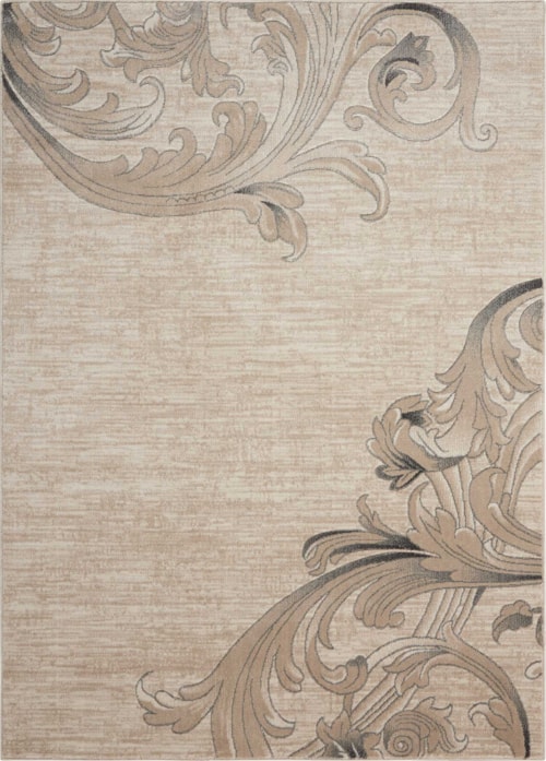 7'10" x 10'6" Mocha Rectangle Rug