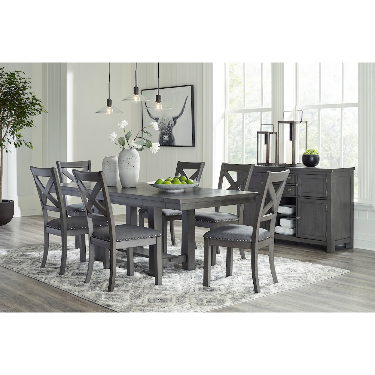 Signature Design by Ashley Myshanna Dining Extension Table