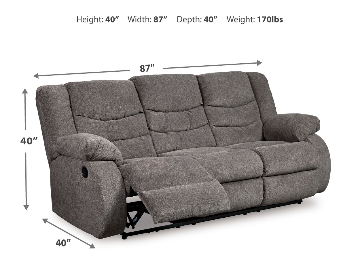 Signature Design by Ashley Tulen Reclining Sofa