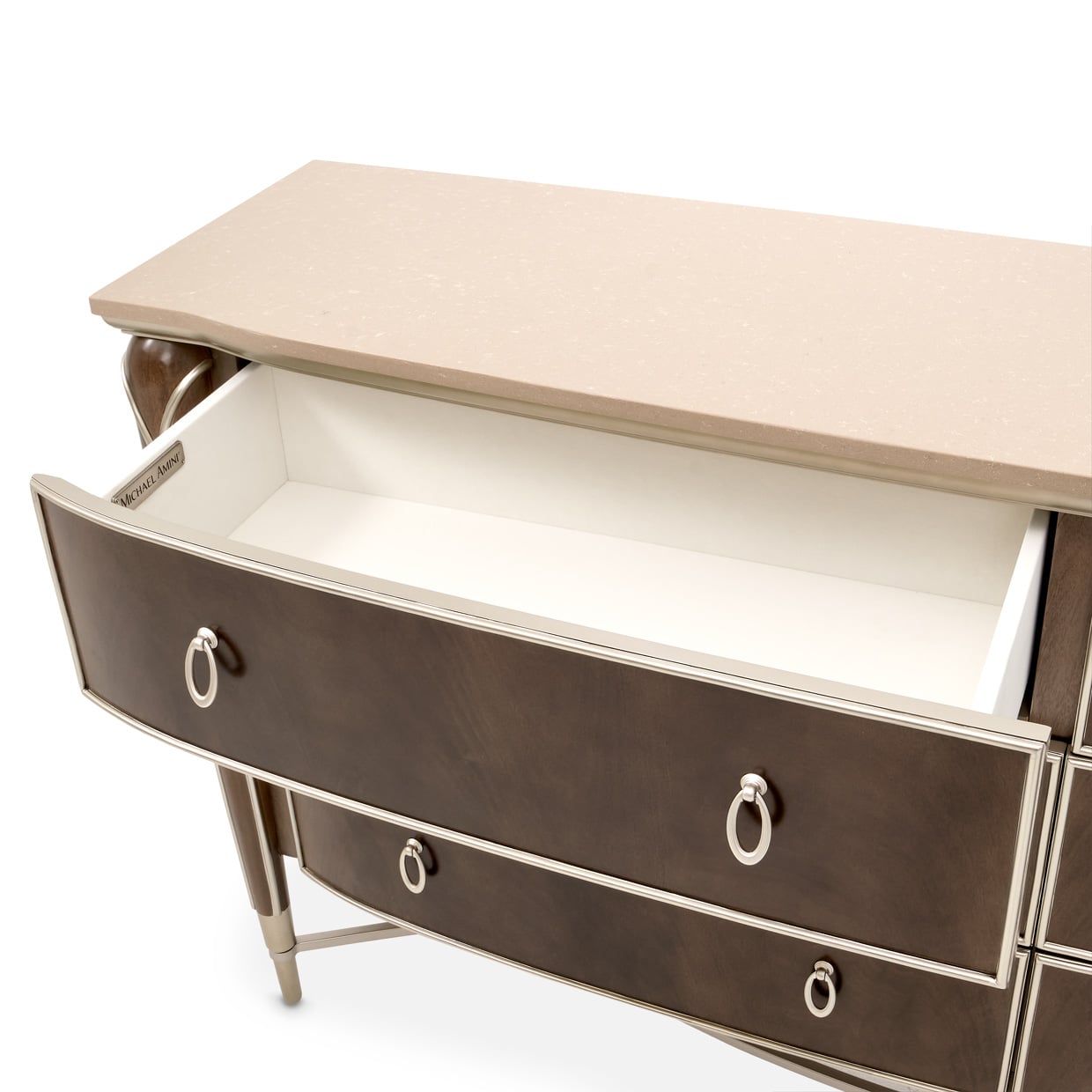 Michael Amini Villa Cherie Villa Cherie Dresser - Hazelnut