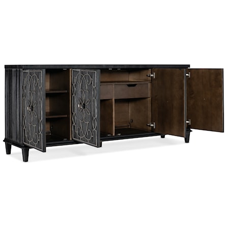 Four-Door Credenza