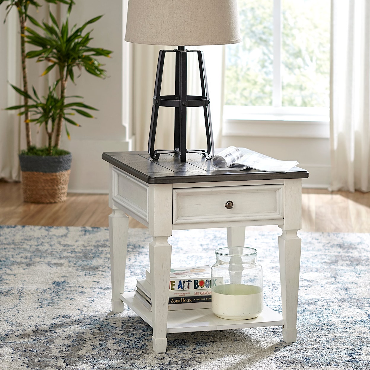 Libby Allyson Park Drawer End Table