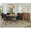 Vaughan Bassett Crafted Cherry - Medium Upholstered Side Dining Chair