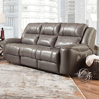 Power Reclining Sofa with USB Port