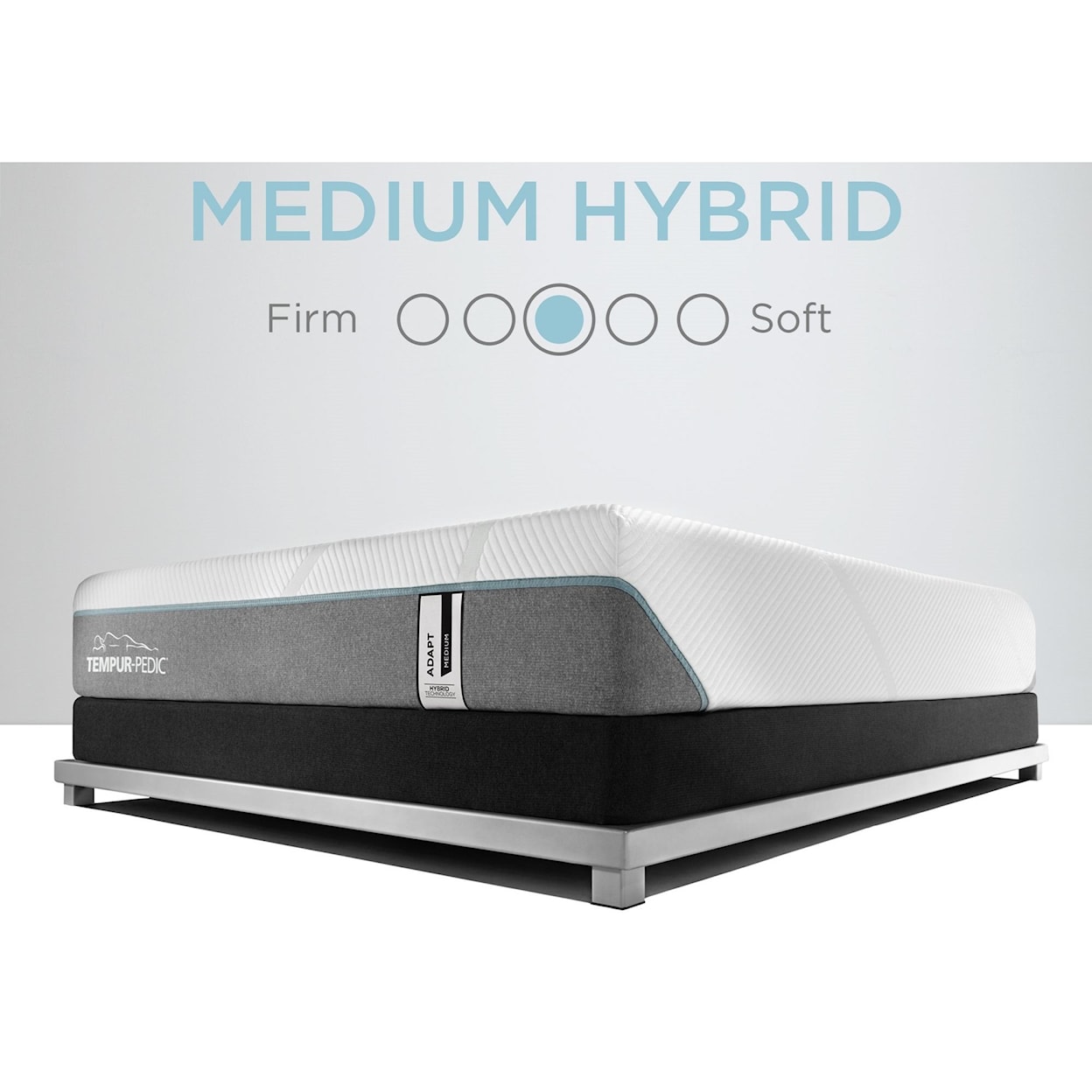 Tempur-Pedic® TEMPUR-Adapt Medium Hybrid Queen 11" TEMPUR-ADAPT® Medium Hybrid Matt