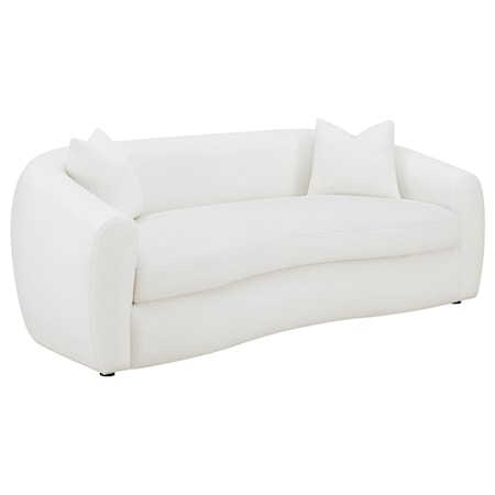 Isabella 2-piece Faux Sheepskin Sofa Set