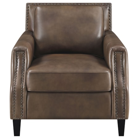 Leaton Recessed Arm Accent Chair Sugar