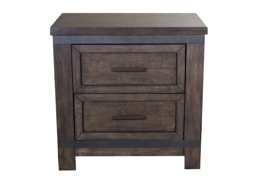 Thornwood Hills 2-Drawer Nightstand  by Liberty Furniture at VanDrie Home Furnishings