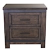 Liberty Furniture Thornwood Hills 2-Drawer Nightstand